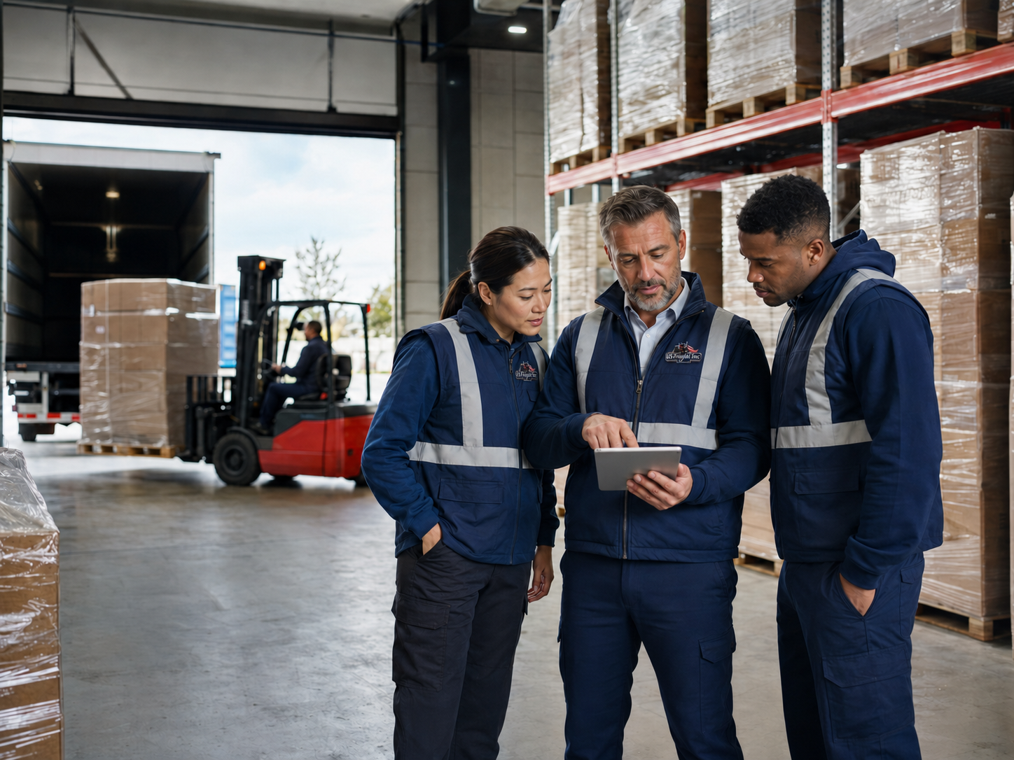 Freight Global team at work
