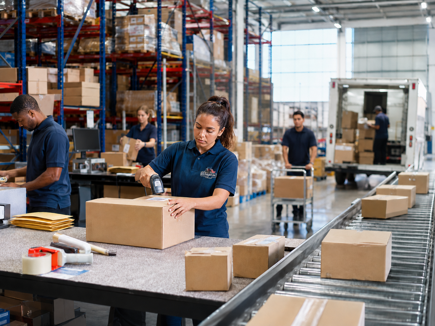 Retail and e-commerce warehouse