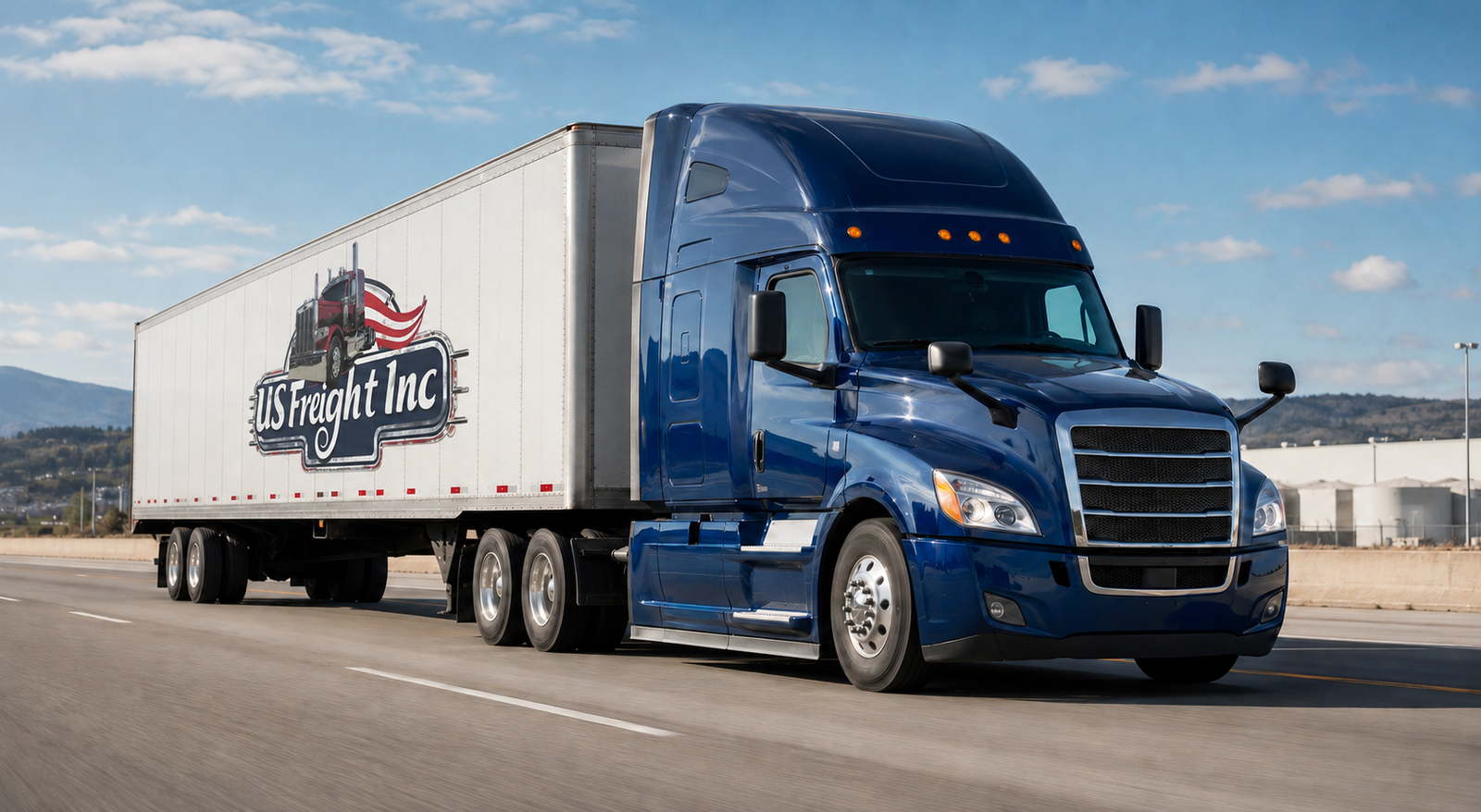 Full Truckload trucking on the highway